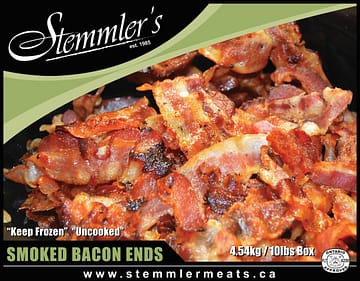 Bacon Ends (uncooked, frozen not chopped) ***Black Friday week while supplies last> $17.50 ea or 2 for $30.00 ***